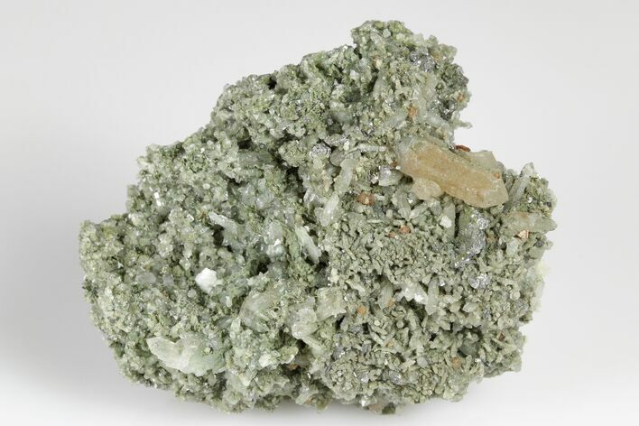 Quartz, Genthelvite and Loellingite Association - Inner Mongolia #180374